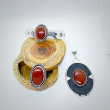Load image into Gallery viewer, Dinosaur bone Sterling Silver Ring

