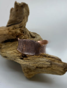 "Peaceful swells" copper bracelet